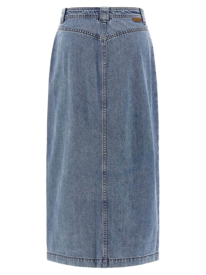 ZIMMERMANN 'Denim Pencil' Skirt