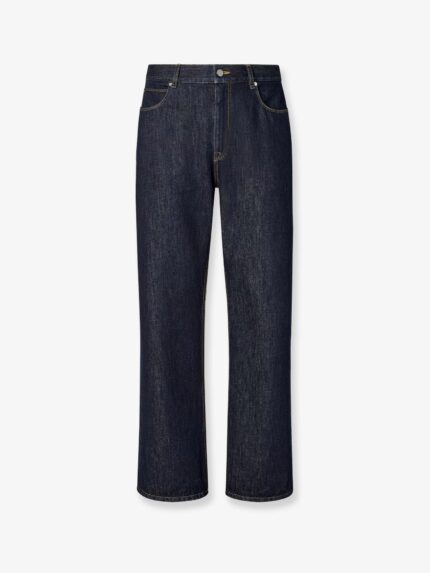 Fendi Denim Regular Blu Washed Jeans