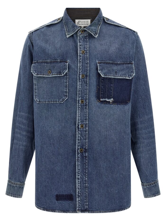 maison margiela denim shirt Maison Margiela Denim Shirt