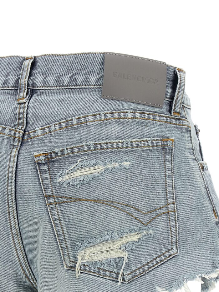 Balenciaga Denim Shorts