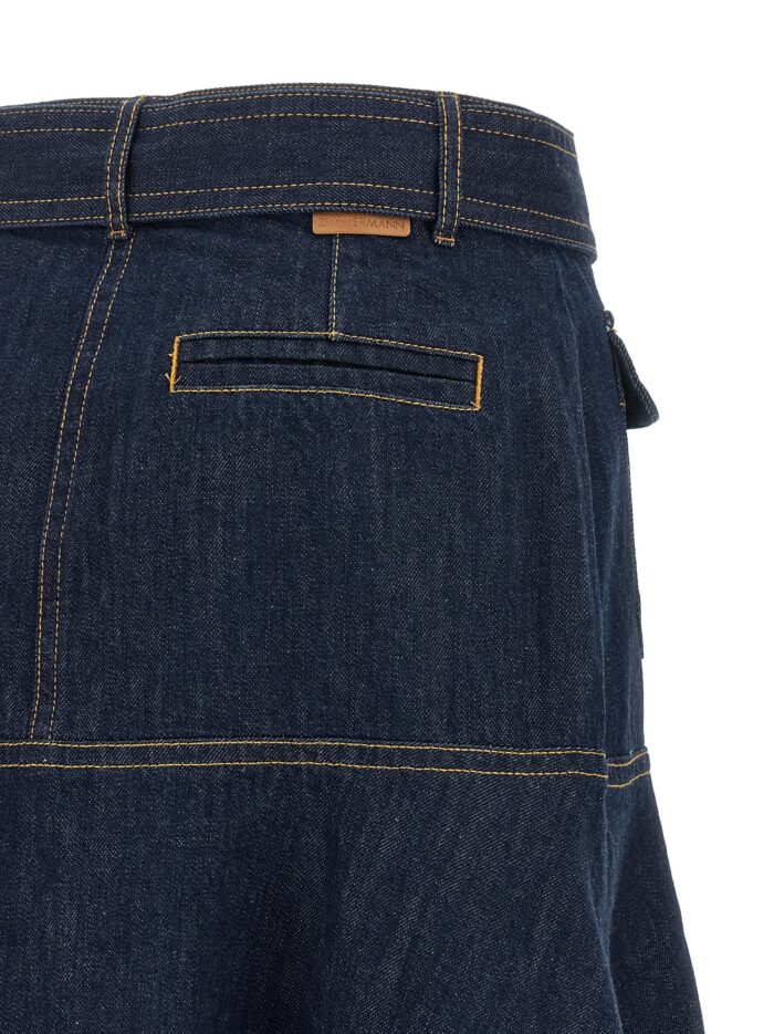 ZIMMERMANN Denim Skirt