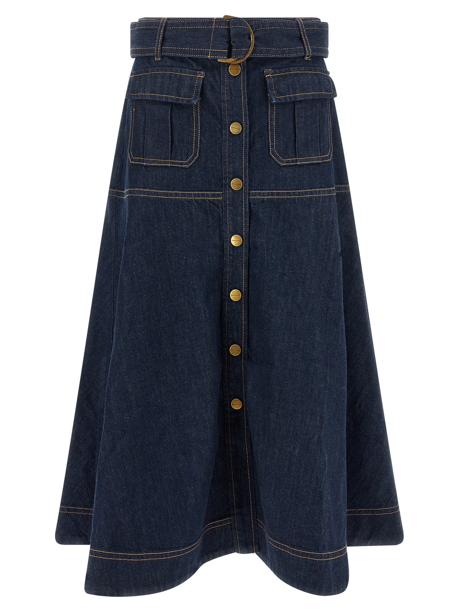 ZIMMERMANN Denim Skirt