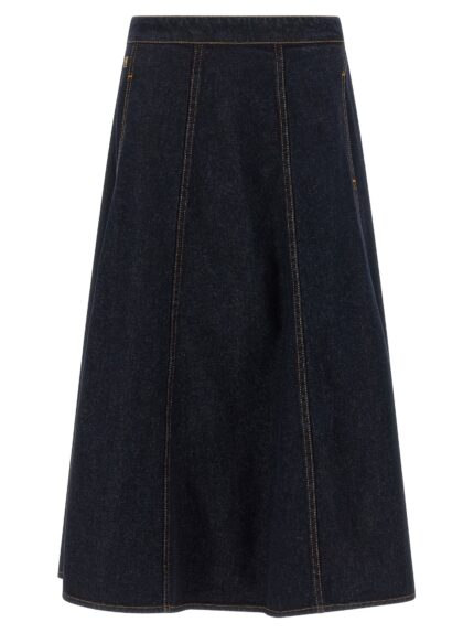 Alberta Ferretti Denim Skirt