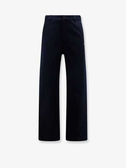 LOEWE Denim Trousers With Contrasting Embroidered Logo