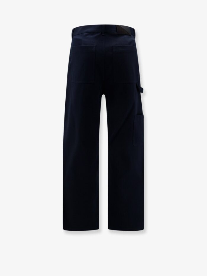 Loewe Denim Trousers With Contrasting Embroidered Logo