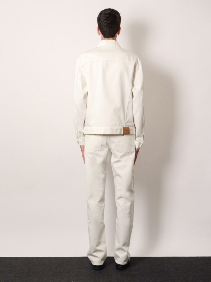 Gucci Denim Trousers With Metal Horsebit Detail On The Back
