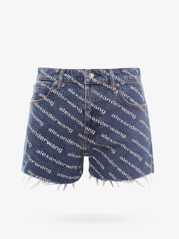 DENIM X ALEXANDER WANG SHORTS