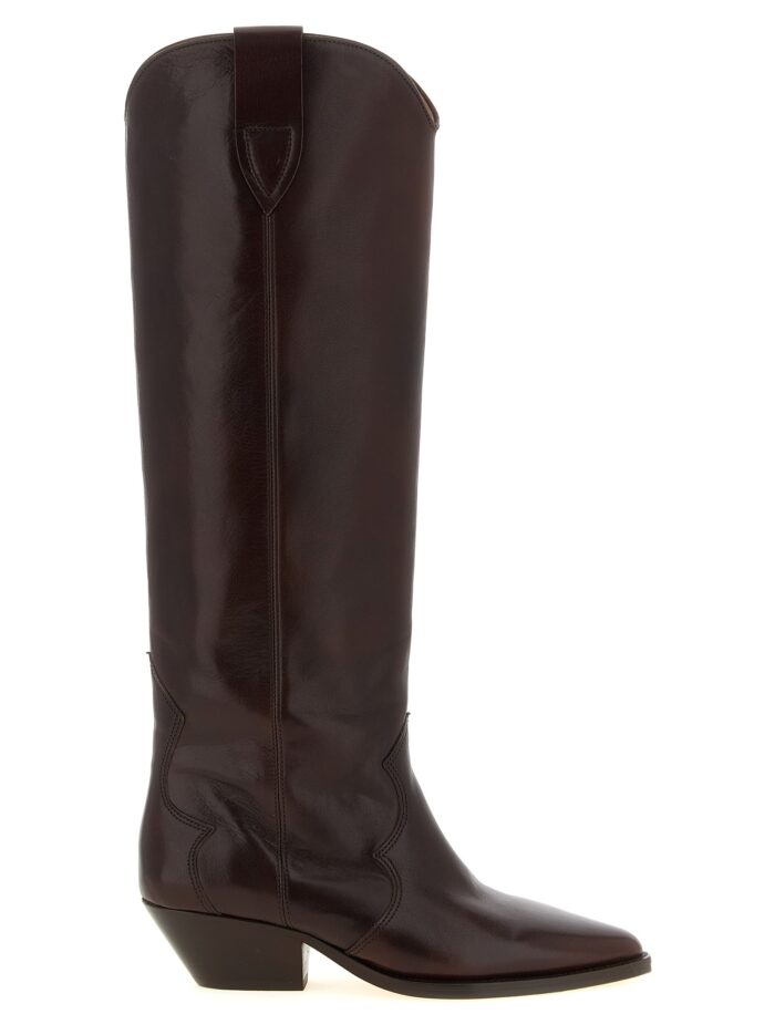 isabel marant 'denvee' western style high boots Isabel Marant 'Denvee' Western Style High Boots