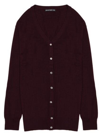 DEPARTMENT FIVE CARDIGAN "COLLEGE" IN LANA MERINO