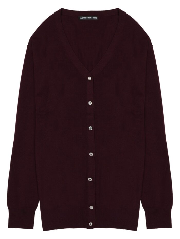department five cardigan "college" in lana merino DEPARTMENT FIVE CARDIGAN "COLLEGE" IN LANA MERINO