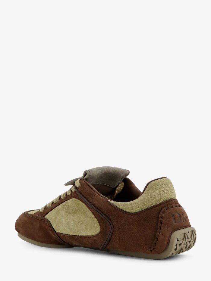 Derby Dior Roadienabuk Sneakers With Leather Inserts