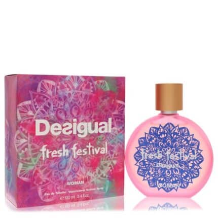 Desigual Fresh Festival By Desigual - Eau De Toilette Spray 3.4 Oz