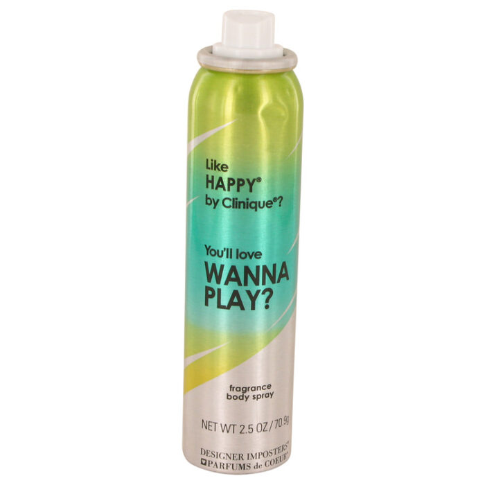 Designer Imposters Wanna Play? By Parfums De Coeur - Body Spray (Tester) 2.5 Oz - Image 1