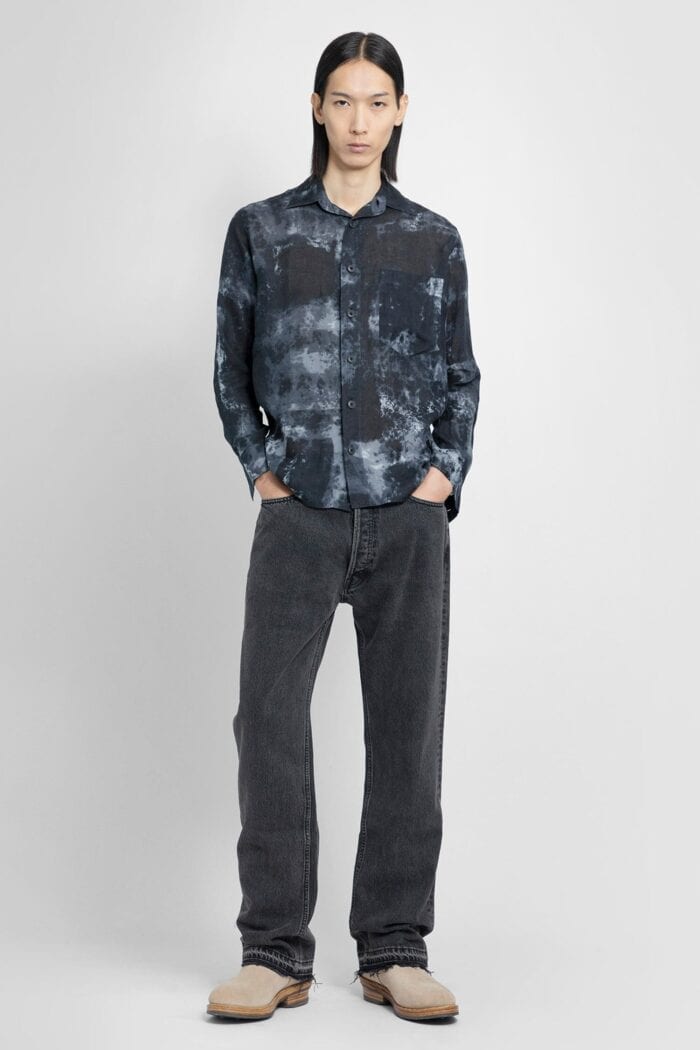 DESTIN Sponged Linen Shirt