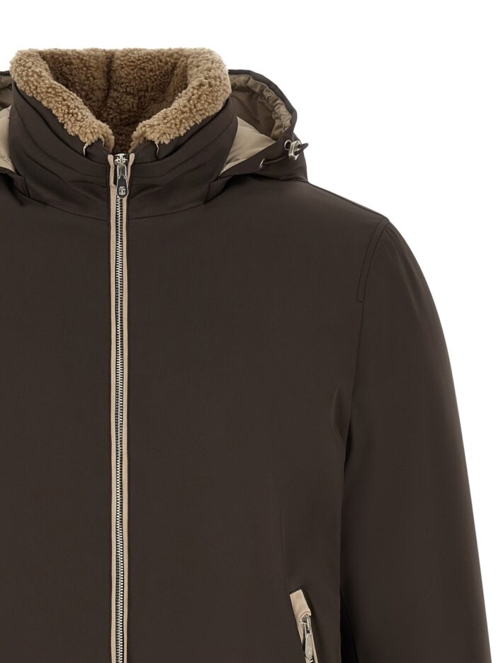 Brunello Cucinelli Detachable Hood Down Jacket