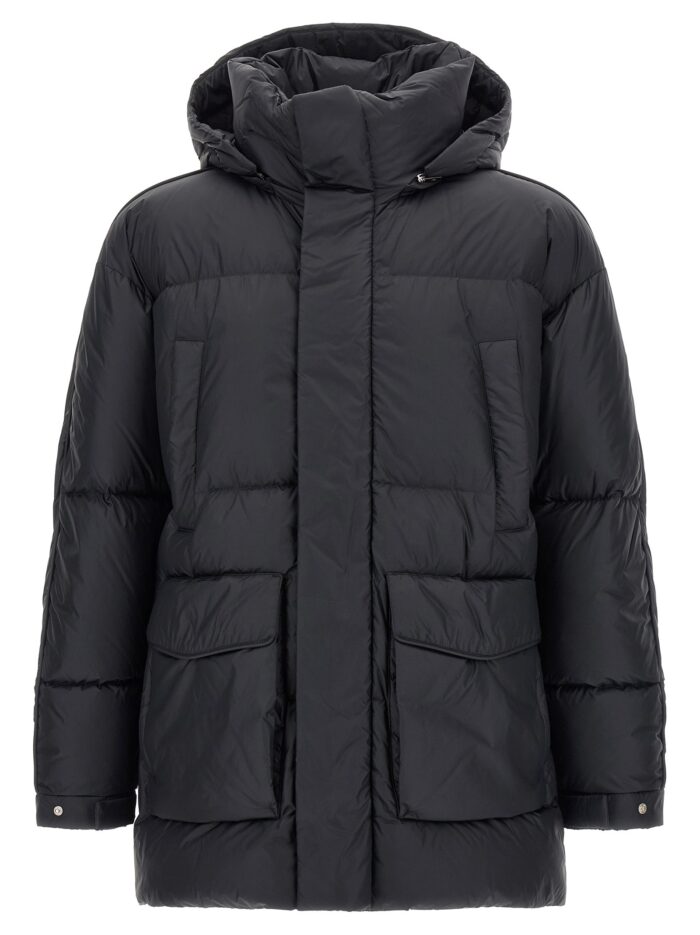 laminar detachable hood down jacket LAMINAR Detachable Hood Down Jacket