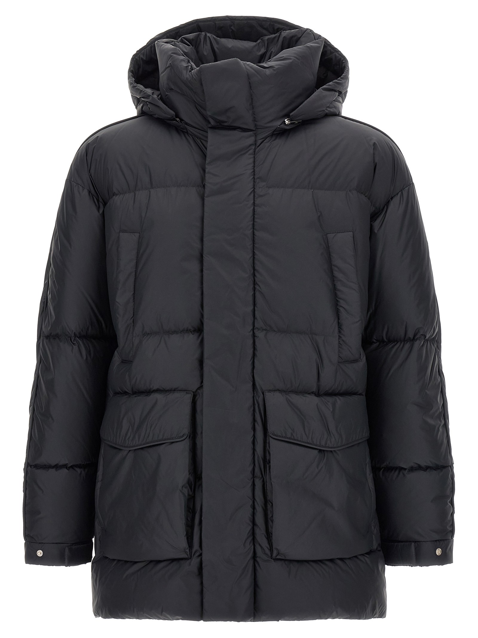 LAMINAR Detachable Hood Down Jacket