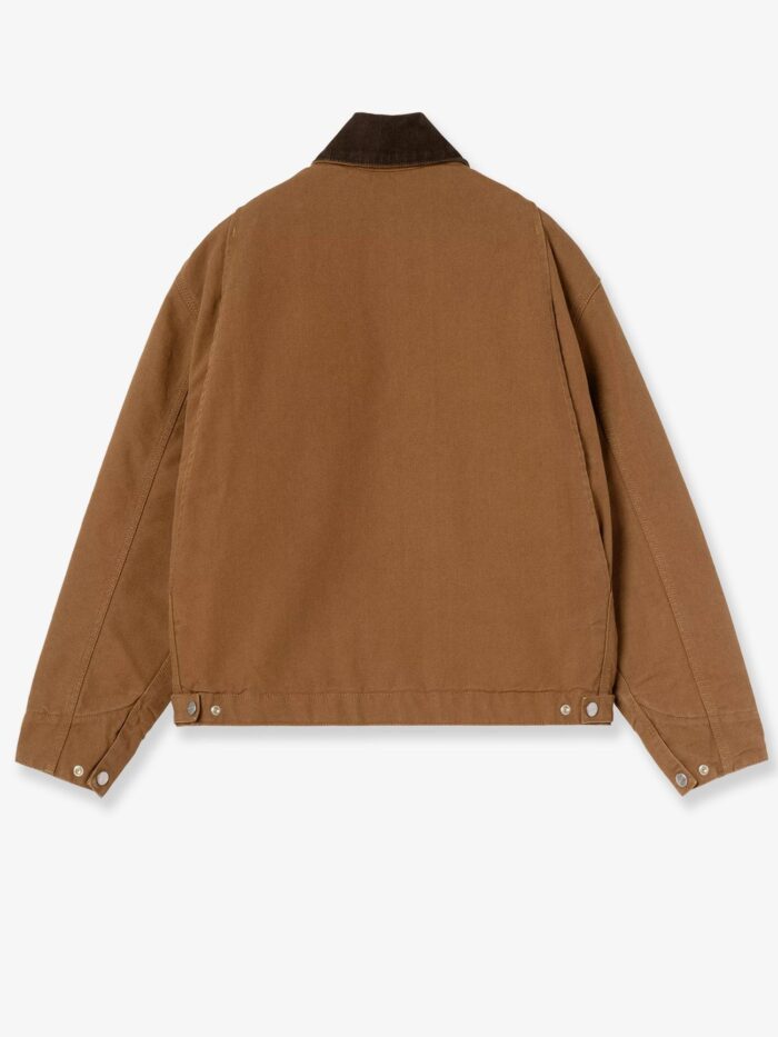 Carhartt Wip Detroit Canvas Jacket With Front Logo Patch