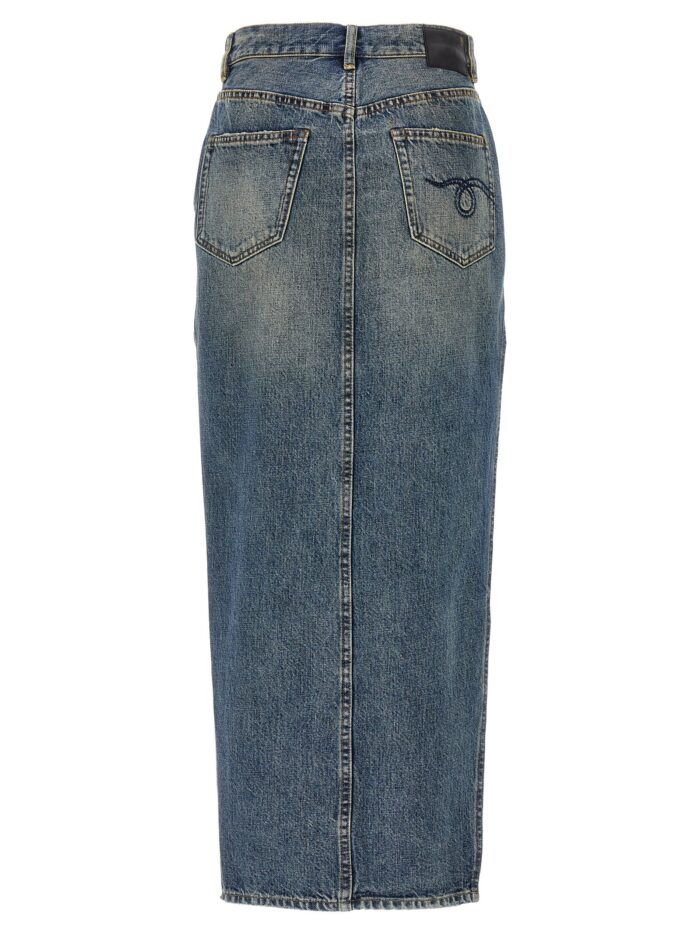 R13 'Devon Side Slit' Skirt