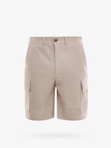 DFOUR Leather Bermuda Shorts