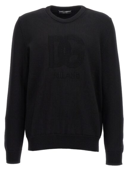 Dolce & Gabbana 'DG' Intarsia Sweater