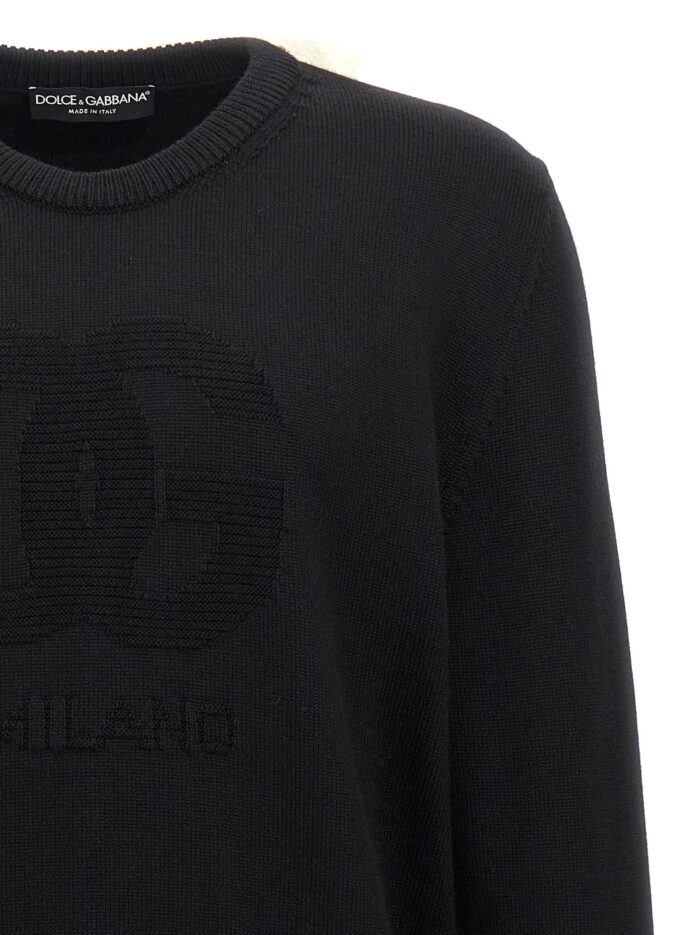 Dolce & Gabbana 'DG' Intarsia Sweater