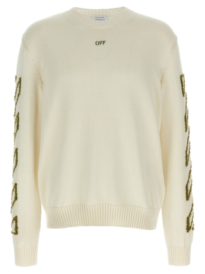 off white 'diag outline' sweater Off-white 'Diag Outline' Sweater