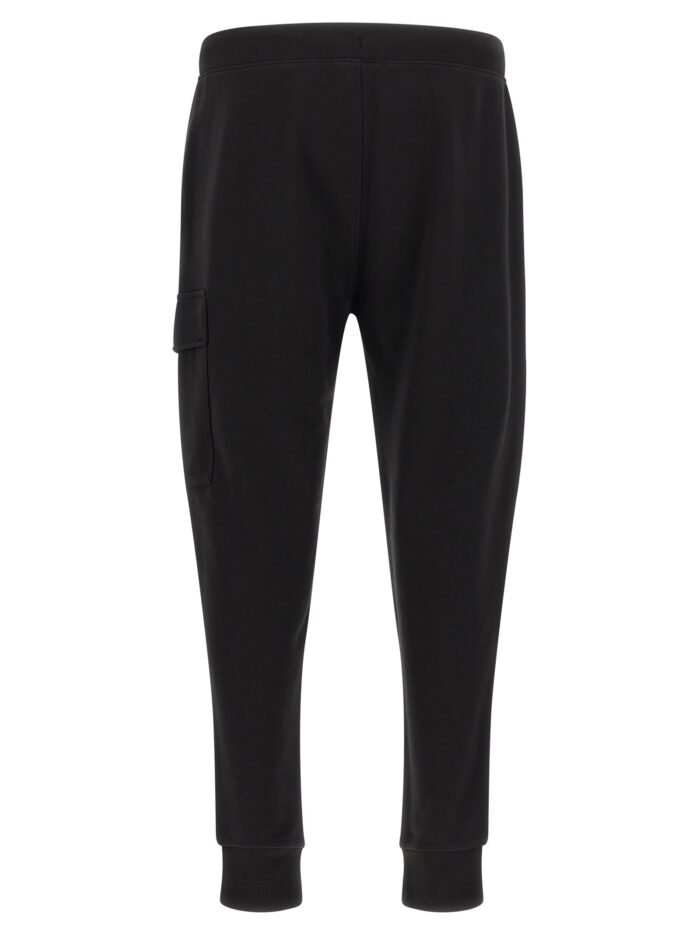 C.P. COMPANY 'Diagonal Raised Fleece' Pants With Lens Detail