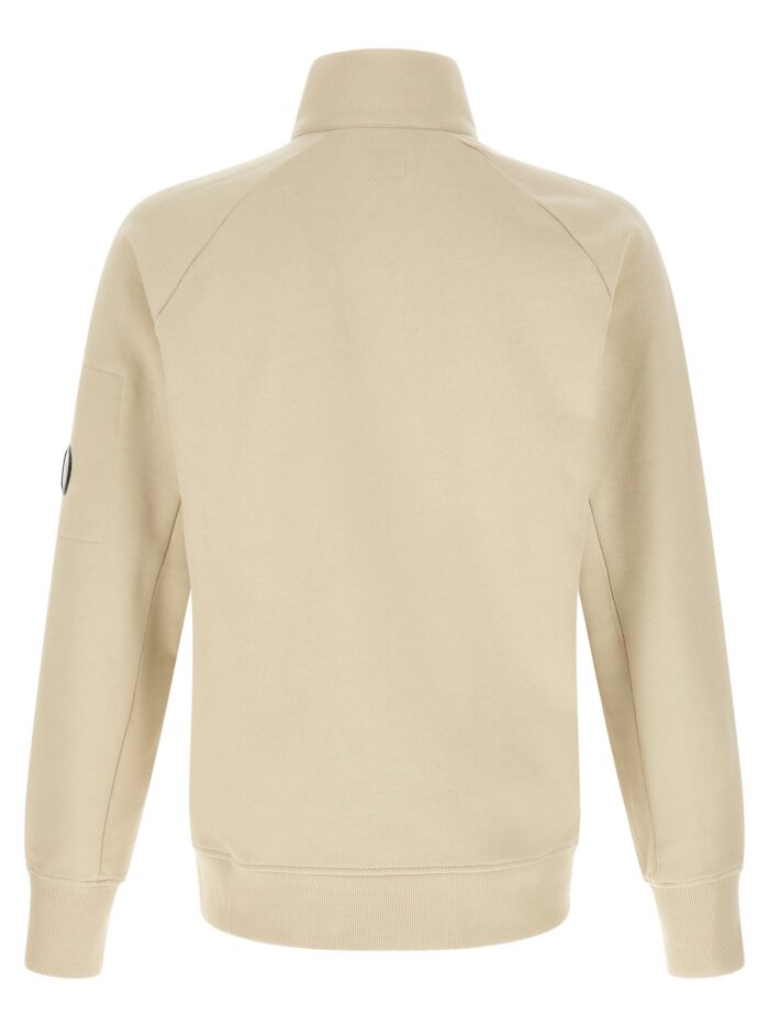C.P. COMPANY 'Diagonal Raised' Sweatshirt With Lens Detail