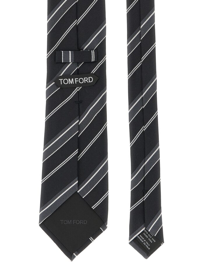 TOM FORD Diagonal Striped Tie