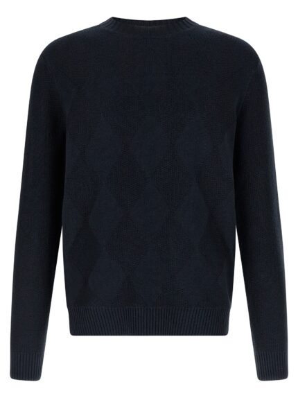 Ballantyne Diamond Intarsia Sweater