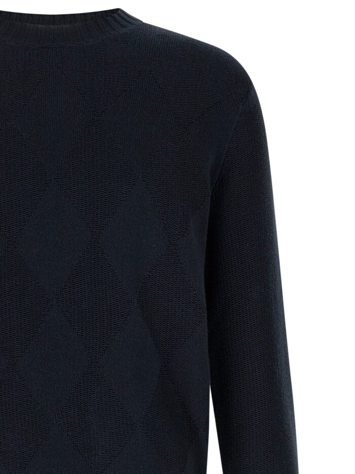 Ballantyne Diamond Intarsia Sweater