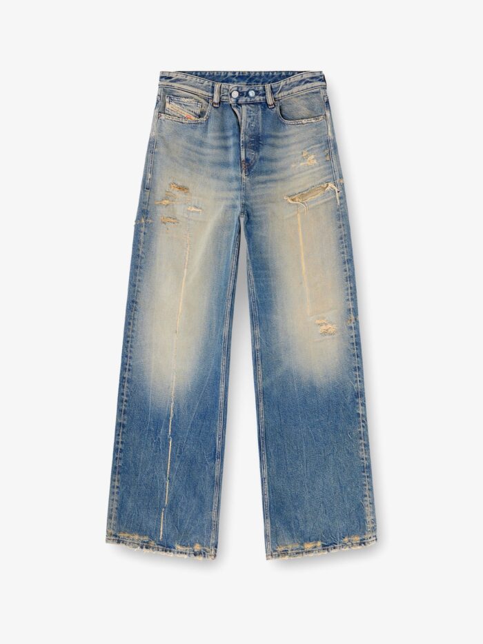 Diesel 1996 D-SIRE Jeans In Denim Blue With Washed-out Effect