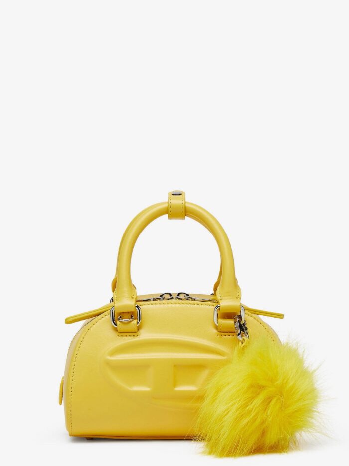 Diesel 1DR Dome Leather Shoulder Bag