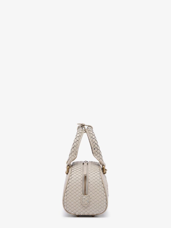 Diesel 1DR Dome Python Leather Crossbody Bag