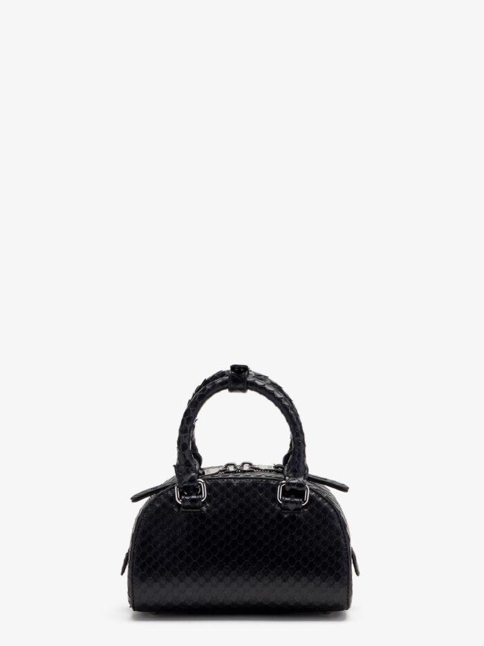 Diesel 1DR Dome Python Leather Crossbody Bag