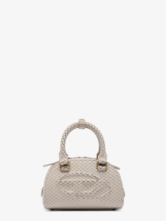 Diesel 1DR Dome Python Leather Crossbody Bag