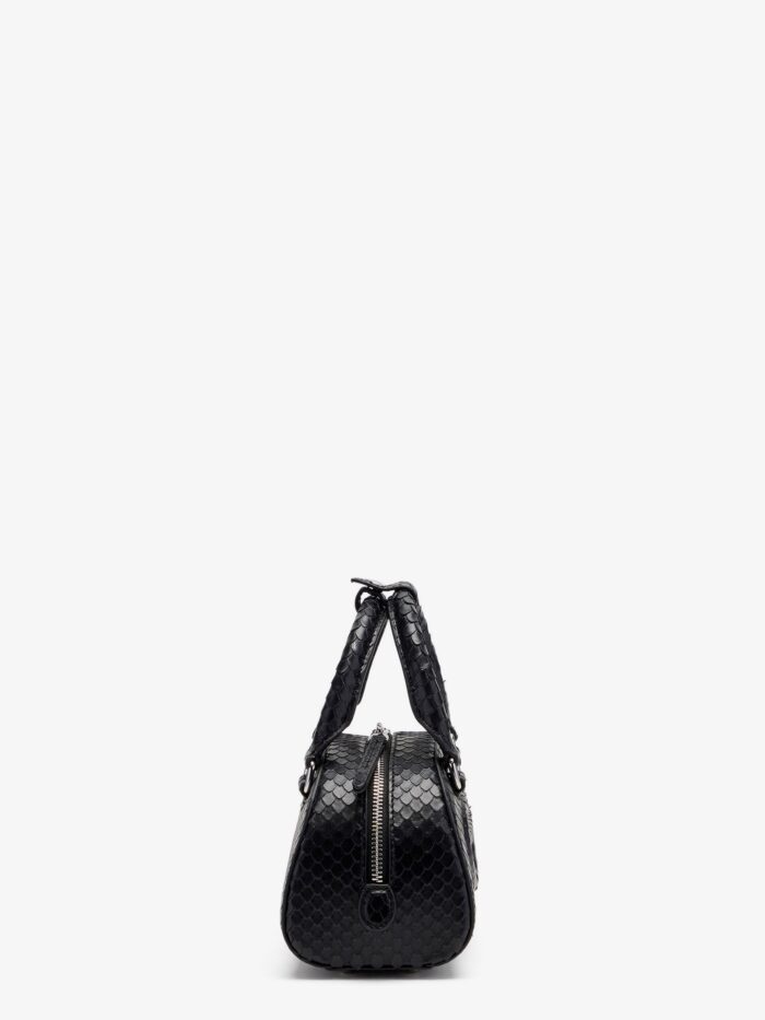 Diesel 1DR Dome Python Leather Crossbody Bag