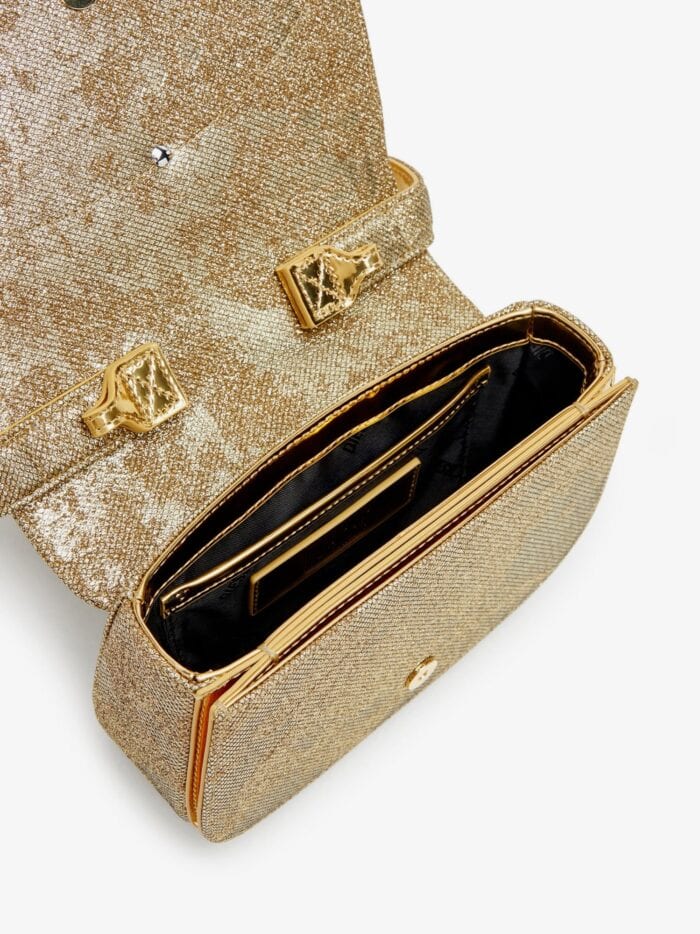 Diesel 1DR Glitter Fabric Shoulder Bag