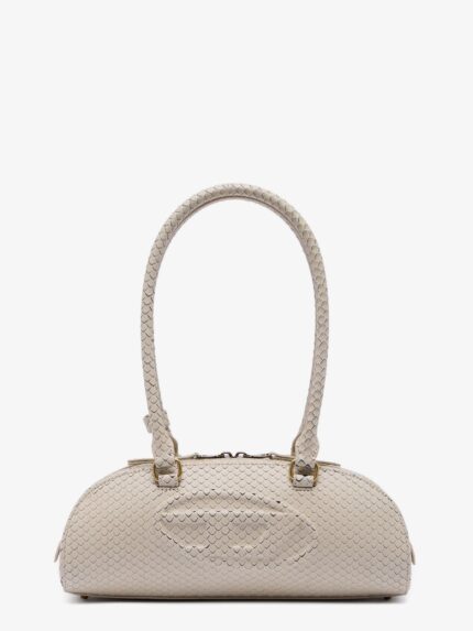 Diesel 1DR Python-effect Leather Shoulder Bag