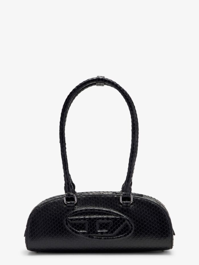 Diesel 1DR Python Effect Leather Shoulder Bag