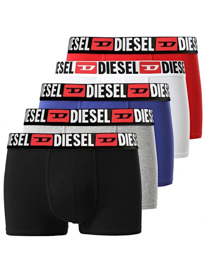 diesel 5 pack boxer shorts with logo Diesel 5-PACK BOXER SHORTS WITH LOGO