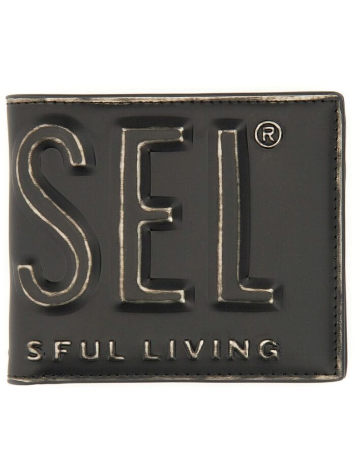 Diesel BIFOLD WALLET WITH 3D LOGO