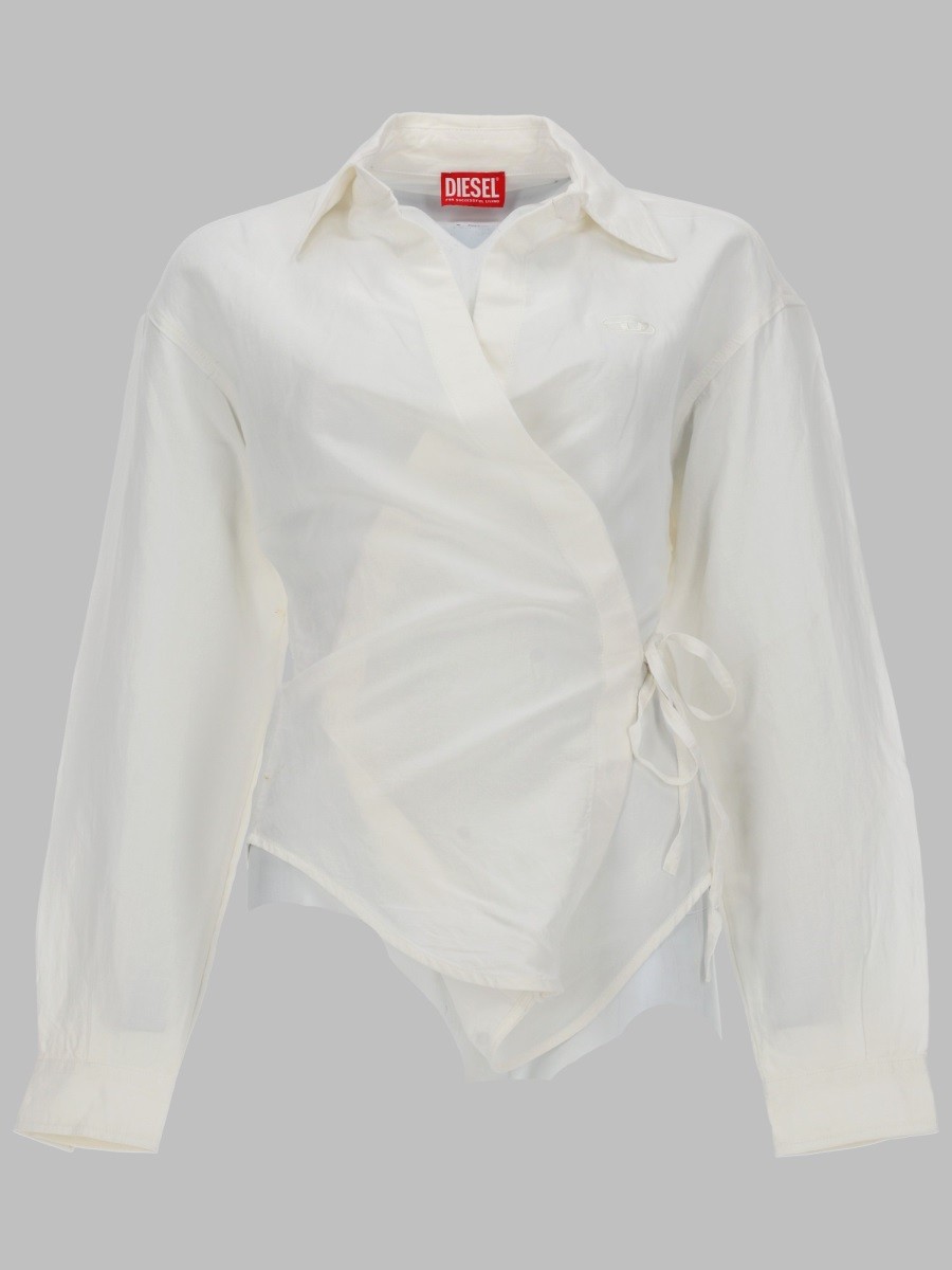 Diesel CAMICIA CON CHIUSURA A PORTAFOGLIO
