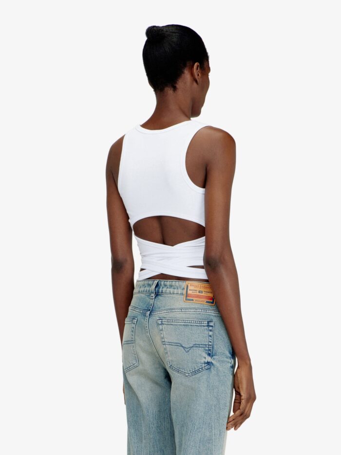 Diesel Cotton Blend Tank Top