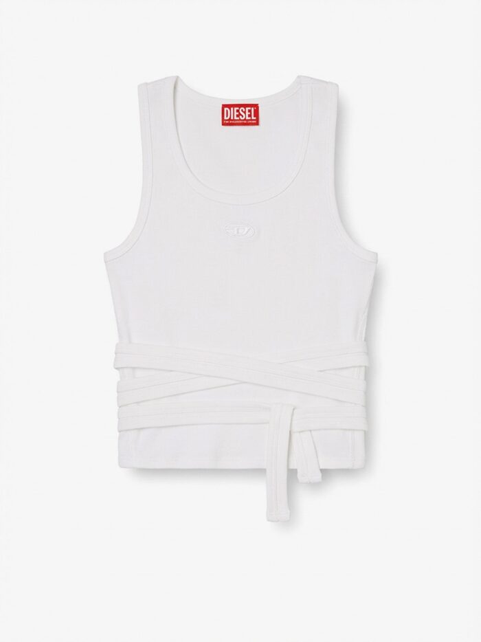 Diesel Cotton Blend Tank Top