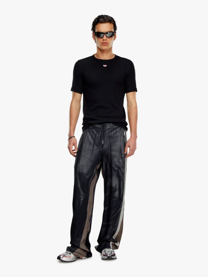 Diesel Cotton T-shirt With Frontal Logo