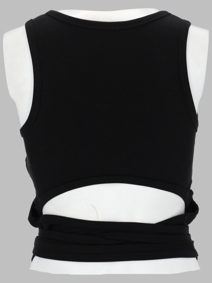Diesel CROP TOP "T-ANKY-TAIL" CON LACCI