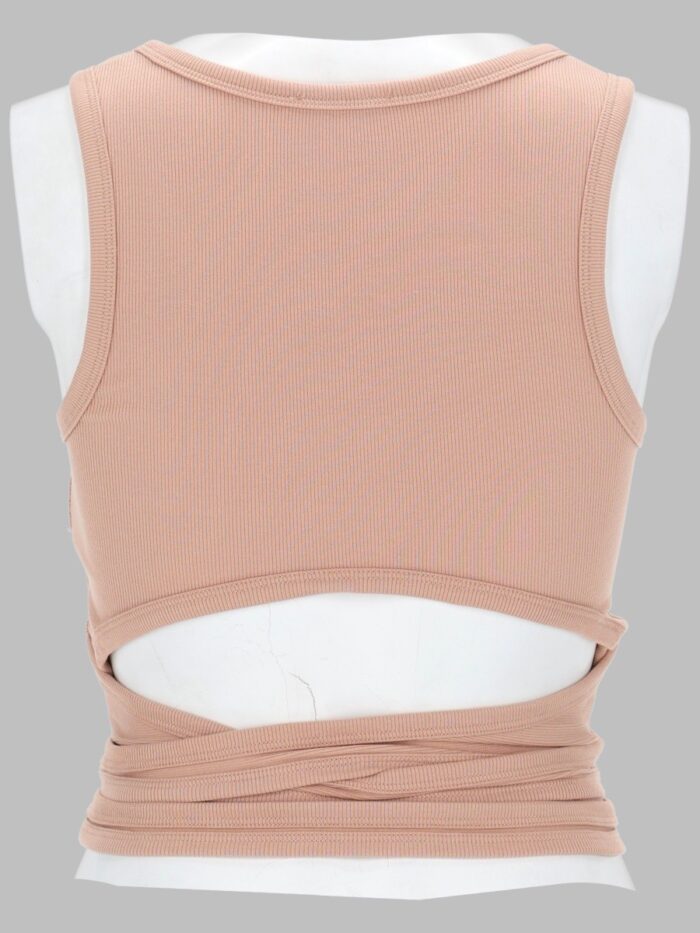 Diesel CROP TOP "T-ANKY-TAIL" CON LACCI