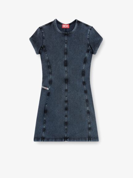 Diesel D-Cupsleeves Stretch Cotton Short Dress